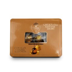GEMİLİK KESTANE ŞEKERİ PREMİUM VARAKLI ÇİKOLATALI  200 g e