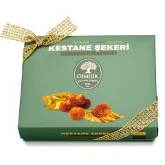 GEMİLİK KESTANE ŞEKERİ VARAKLI YEŞİL KUTU 180 g e