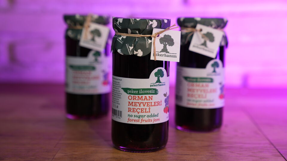 ŞEKERHANIM ORMAN MEYVELERİ REÇELİ 300 g