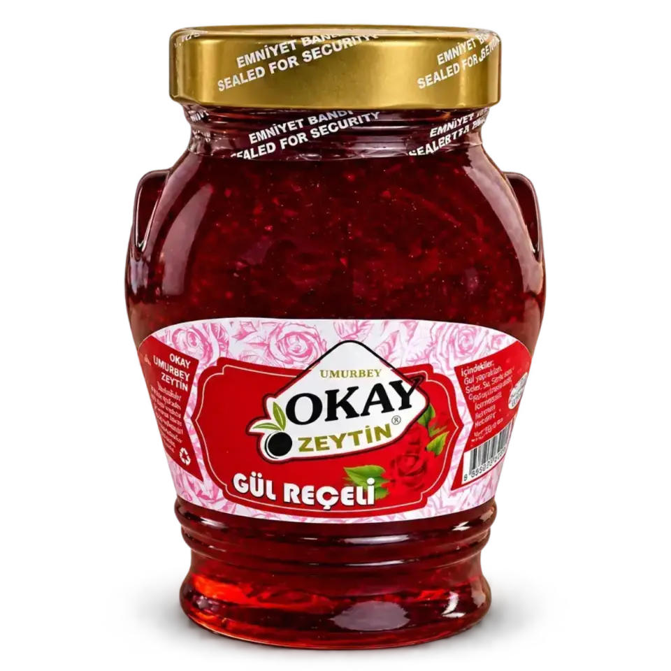 Okay Zeytin Gül Reçeli 450 gr