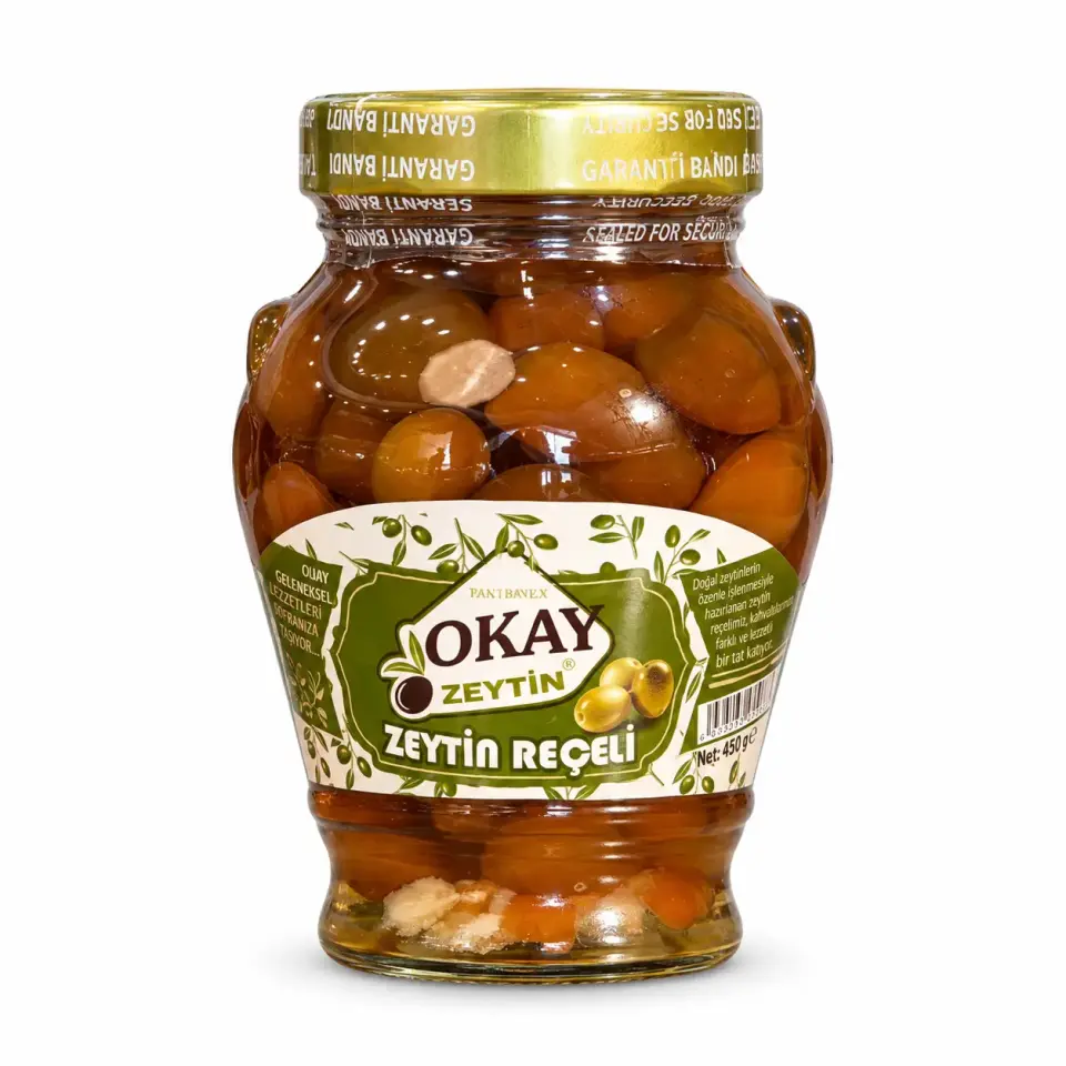 Okay Zeytin Reçeli 450 g – Geleneksel Zeytin Reçeli
