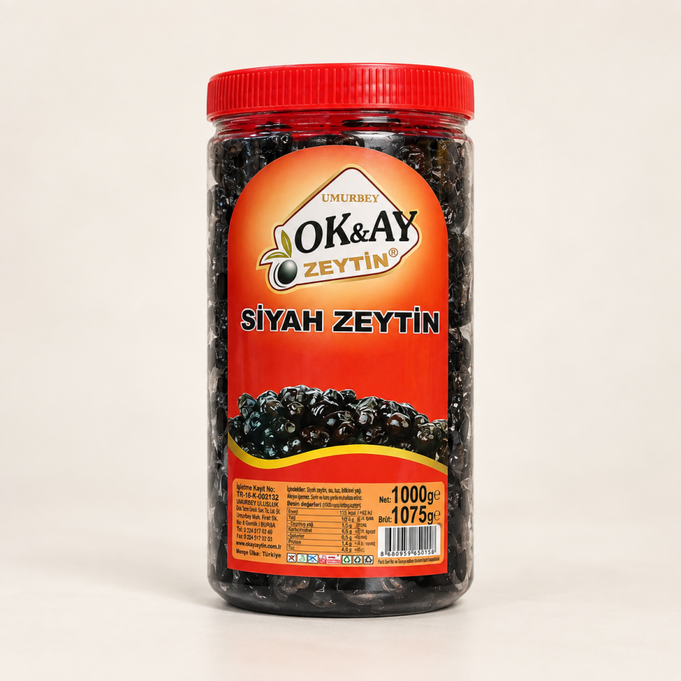 HİPER DİYET TUZSUZ ZEYTİN 1KG