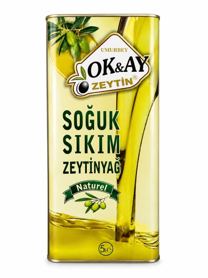 SOĞUK SIKIM  ZEYTİNYAĞI 5 LT