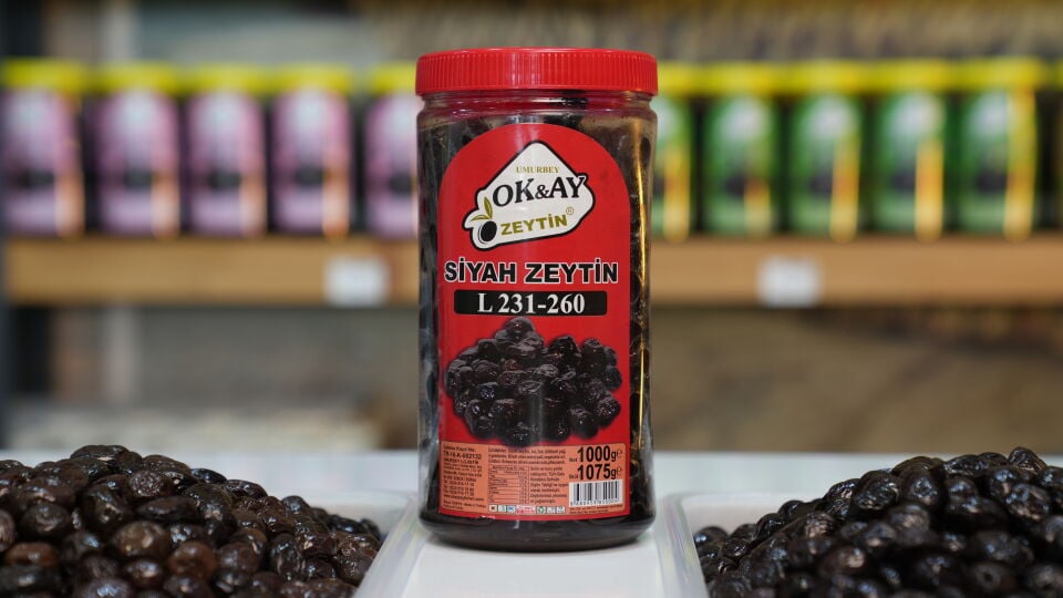 SİYAH ZEYTİN KRAL LL 1kg