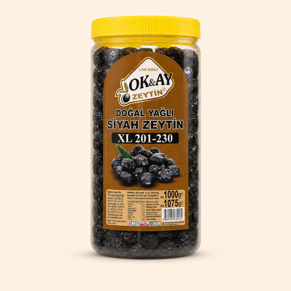 SİYAH ZEYTİN PREMİUM XL 1kg