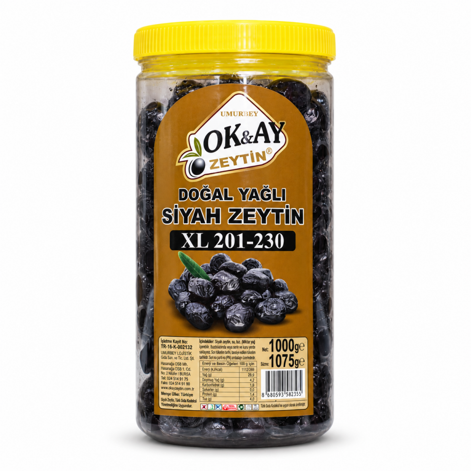 SİYAH ZEYTİN PREMİUM XL 1kg