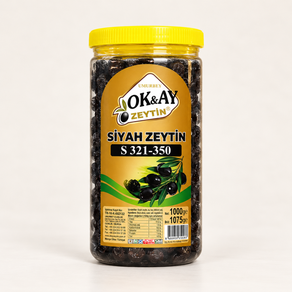 SİYAH ZEYTİN SULTAN MS  1 kg