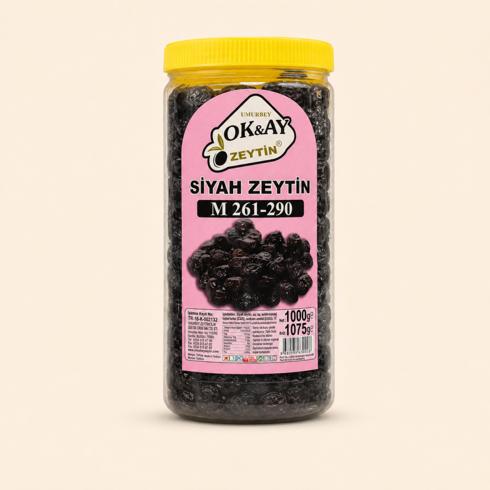 SİYAH ZEYTİN ŞAH LM 1kg