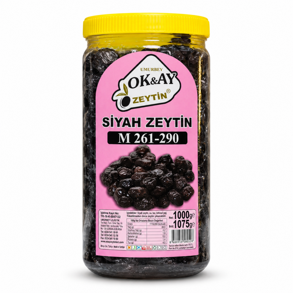 SİYAH ZEYTİN ŞAH LM 1kg