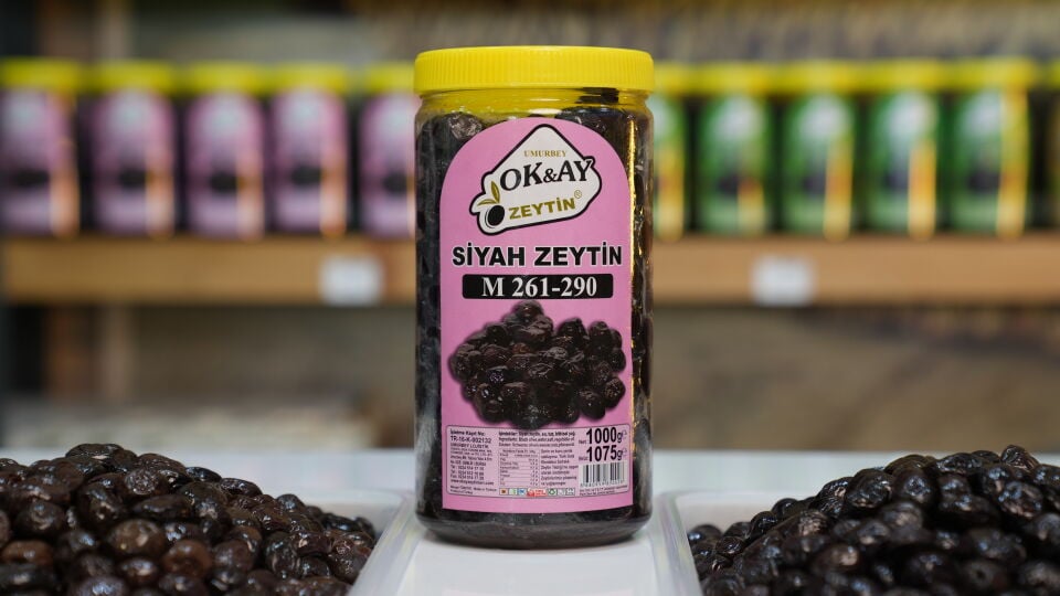 SİYAH ZEYTİN ŞAH LM 1kg