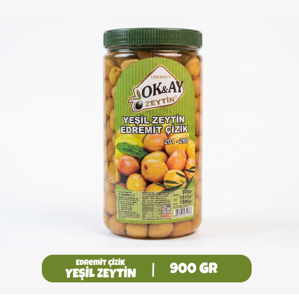 EDREMİT ÇİZİK ZEYTİN  900 g