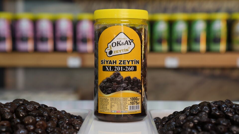 SİYAH ZEYTİN GOLD XL 1kg
