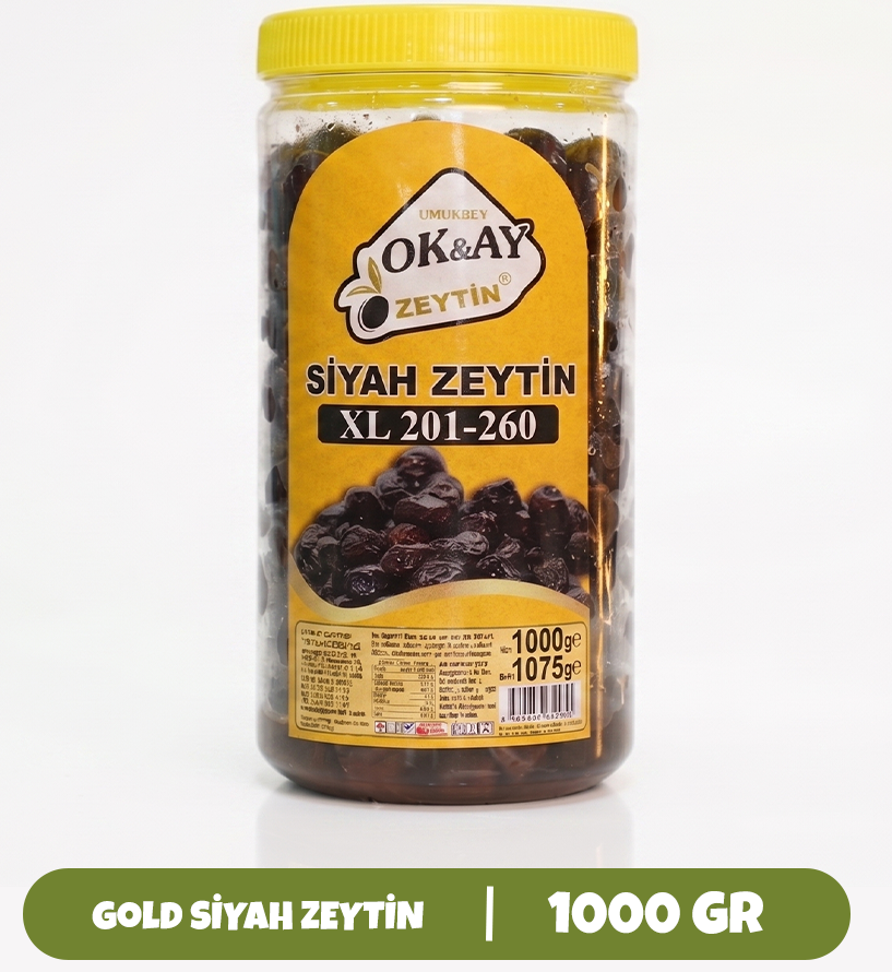 SİYAH ZEYTİN GOLD XL 1kg