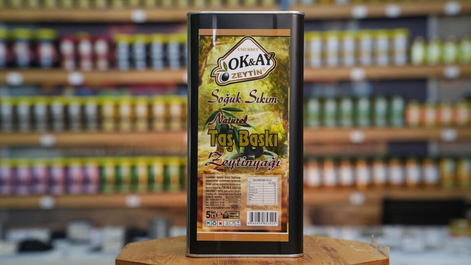 ZEYTİNYAĞI TAŞ BASKI 5 lt
