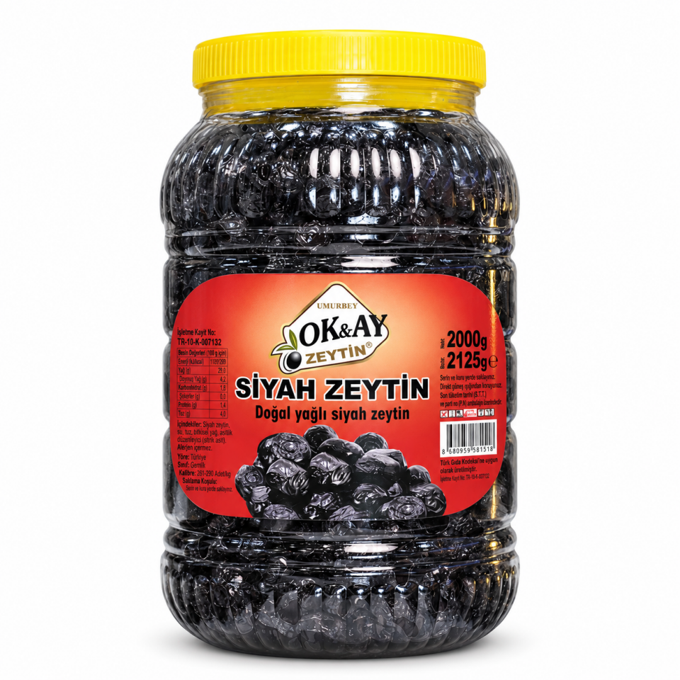 HİPER DİYET TUZSUZ ZEYTİN 2KG